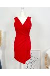 CINTREE KLEID SCHNALLE PE551 ROT