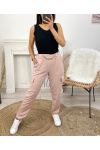 PANTALON CARGO AVEC CHAINE PE1469 ROSE