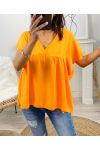 TOP OVERSIZE COL V PE1087 ORANGE