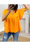 TOP OVERSIZE COL V PE1087 ORANGE