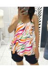 TOP EFFECT SATIN ZEBRA PE1243 ORANGE