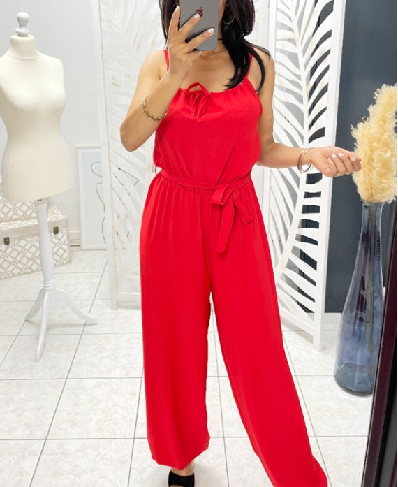 COMBINATIE PANTALON PE1288 ROOD