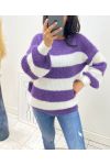 PULLOVER DOUX RAYE AH11 VIOLET