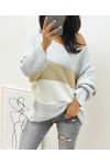 LUREX AH02 SWEATER LIGHT GREY