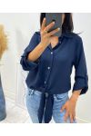 CAMICIA BLU NAVY AH41