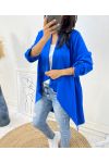 GILET FIN AH47 BLEU ROYAL