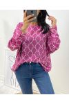 SWEATER IMPRESS AH53 MAUVE