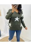 PULLOVER LANA STAR AH90 KAKI