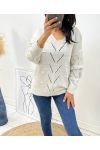 PULLOVER AH116 BEIGE