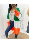 GILET MOHAIR "COUP DE COEUR" AH95 VERT EMERAUDE