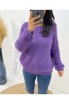 PULLOVER DOUX AH119 VIOLET