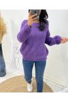 PULLOVER DOUX AH119 VIOLET