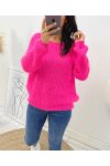 PULLOVER DOUX AH119 FUSHIA