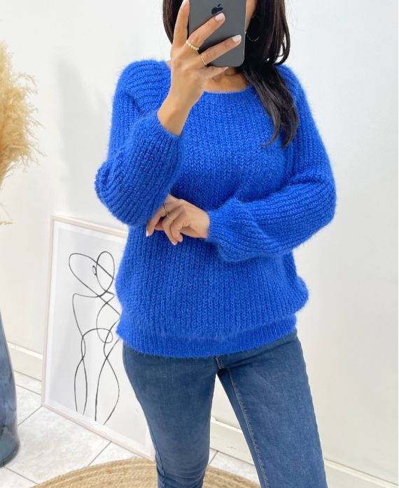 SOFT SWEATER AH119 ROYAL BLUE