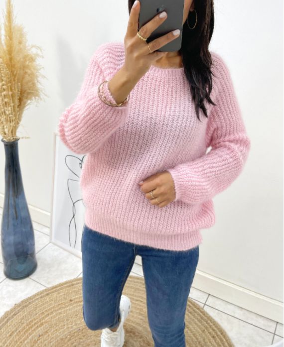 SOFT SWEATER AH119 PINK