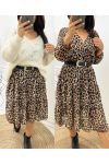 ROBE IMPRIMEE LEOPARD AH235 I3