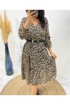 ROBE IMPRIMEE LEOPARD AH235 I1