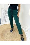 VELVET EFFECT BROEK AH162 GROEN