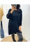 MAGLIONE LUNGO AH236 NERO