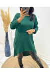 MAGLIONE LUNGO AH236 VERDE