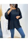 CURVY TOP OVERSIZED COLLECTIE AH300 ZWART