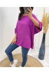 COLLECTION CURVY TOP OVERSIZE AH300 PRUNE