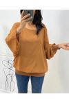 TOP VOILAGE DOUBLE AH313 CAMEL