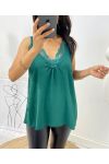 TOP CARACO LACE AH296 EMERALD GREEN