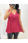 TOP CARACO LACE AH296 BURGUNDY