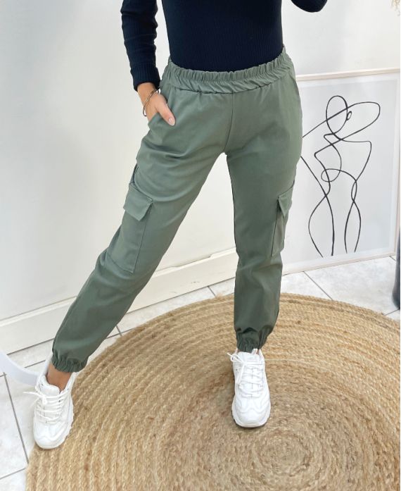 PANTALONI DA CARICO KHAKI AH448