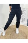 PANTALONI CARGO AH448 NERO