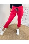 PANTALON DECONTRACTE AH422 ROUGE