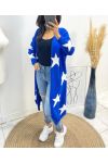 CHALECO LONG STAR AH481 ROYAL BLUE