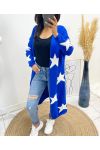 CHALECO LONG STAR AH481 ROYAL BLUE