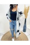 LONG VEST STAR AH481 GREY