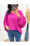 OVERSIZED KANTEN ACHTERKANT AW226 FUCHSIA