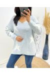 PULLOVER "COMFY" STAR AW405 GRAU