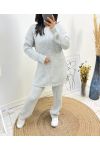 "COMFY" SWEATER SET + BIJPASSENDE BROEK AW574 LICHTGRIJS