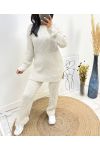 "COMFY" SWEATER SET + BIJPASSENDE BROEK AW574 BEIGE