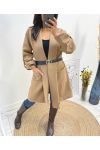 KOSTENLOSE JACKE + GÜRTEL AW588 CAMEL