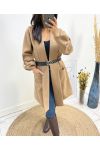 KOSTENLOSE JACKE + GÜRTEL AW588 CAMEL