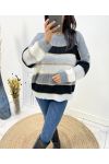 LUREX MULTICOLOURED SWEATER AH634 DARK GREY