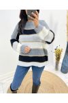 LUREX MULTICOLOURED SWEATER AH634 DARK GREY