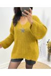 ULTRA SOFT PULLOVER ETOILE AW627 MUSTARD