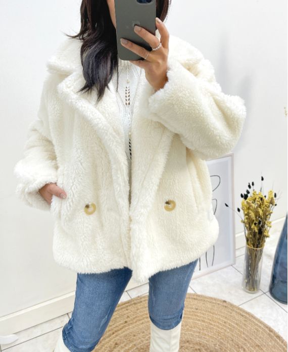 MANTEAU MOUMOUTE AH705 BLANC