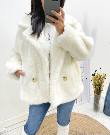 MANTEAU MOUMOUTE AH705 BLANC