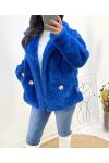 CAPPOTTO MOUMOUTE AH705 BLU REALE