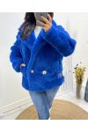 CAPPOTTO MOUMOUTE AH705 BLU REALE