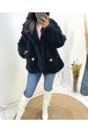 BLACK MOUMOUTE JACKET AW705