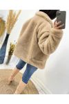 CHAQUETA MOUMOUTE AH705 BEIGE